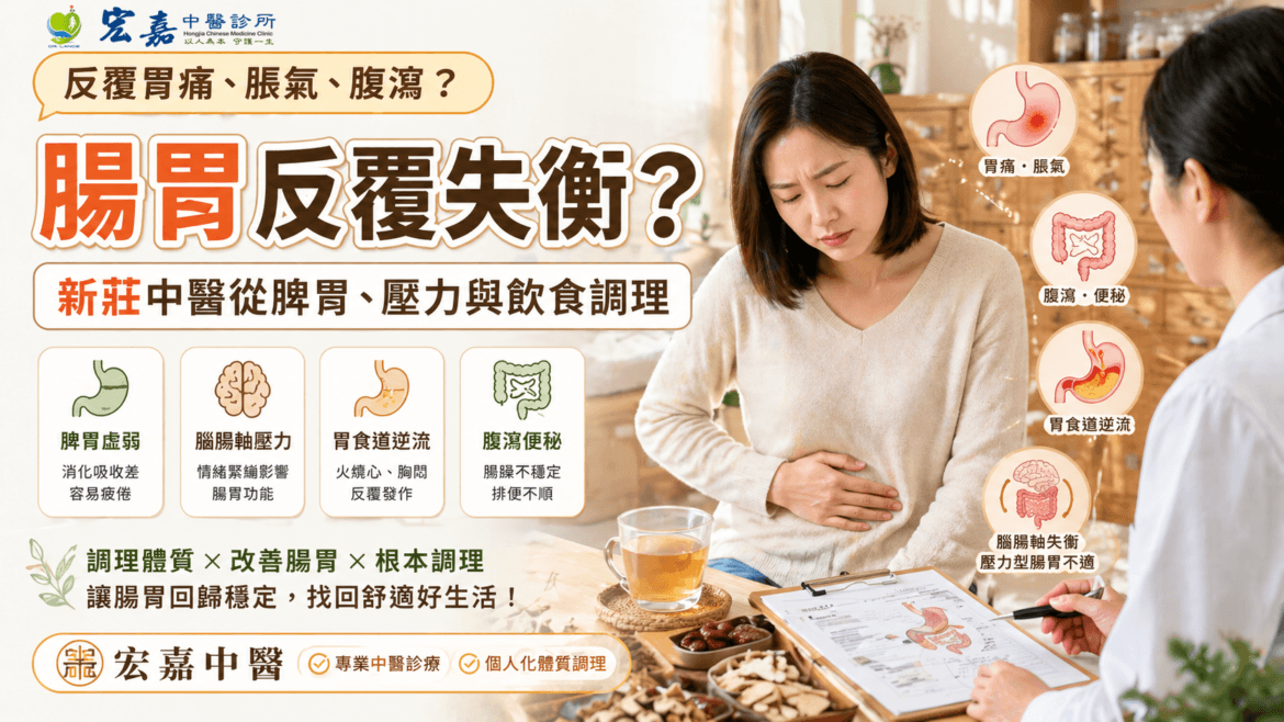 新莊中醫腸胃調理與針灸中藥體質評估
