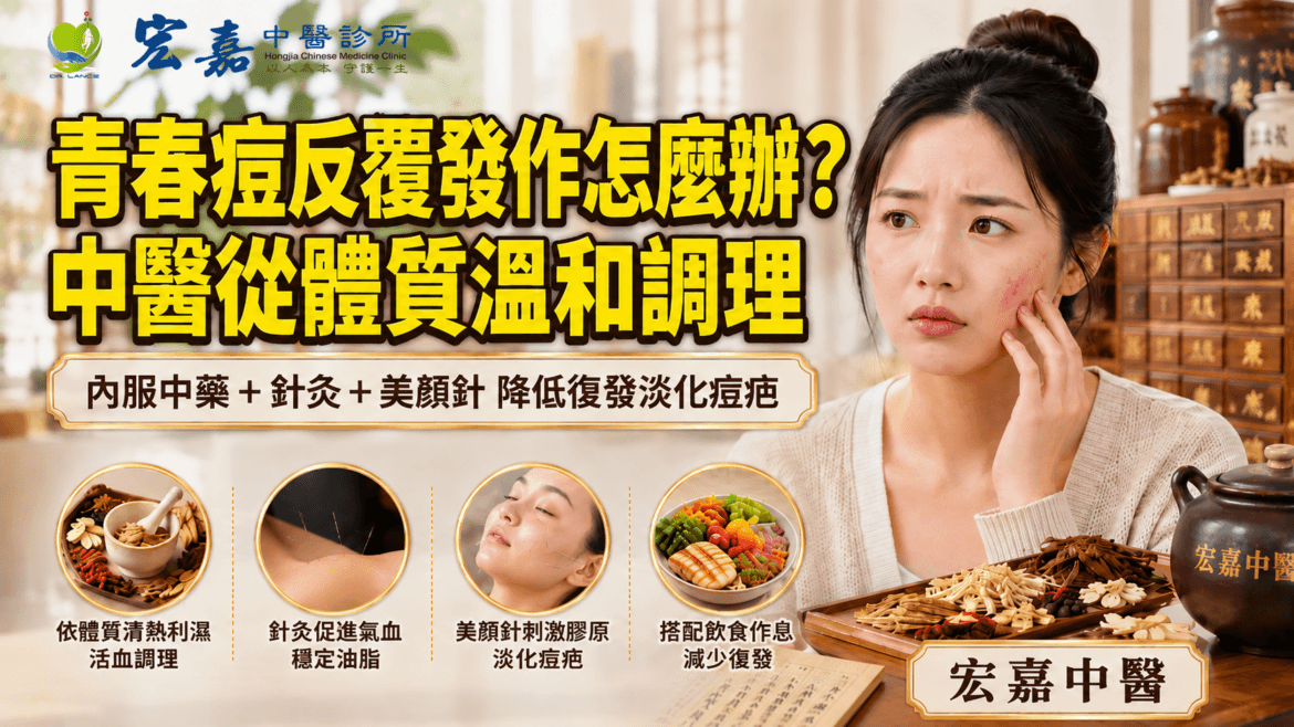 新莊青春痘中醫調理與體質評估